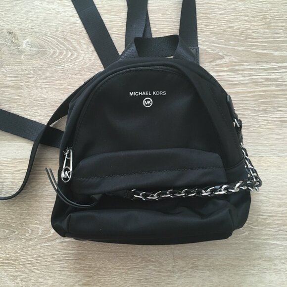 MICHAEL Michael Kors - Slater Extra Small Nylon Backpack Bag - black - Picture 6 of 11